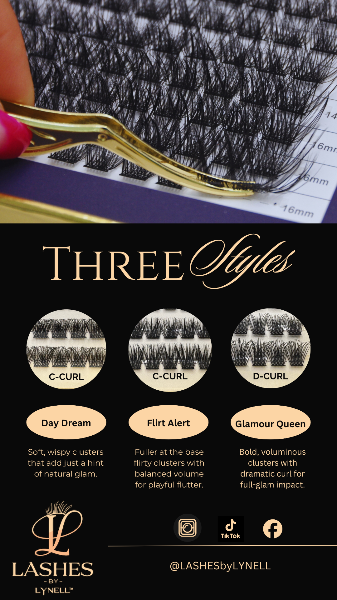 DIY Lash Cluster Kit – Day Dream - Soft Natural